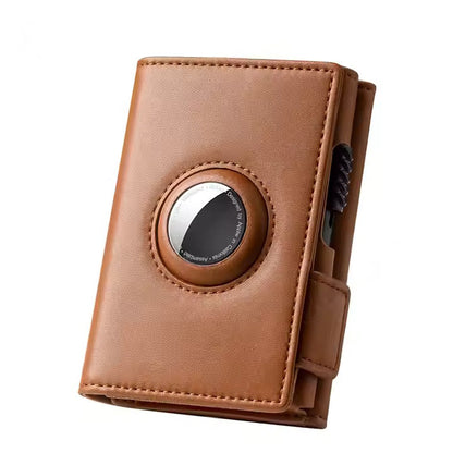 Portofel pentru Carduri SMART WALLET BUSINESS din Piele Naturală MARO