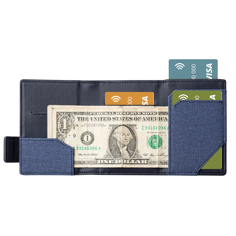 Portofel pentru Carduri SMART WALLET BUSINESS din Piele Naturală