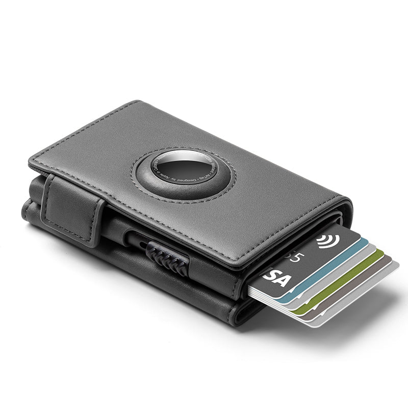 Portofel pentru Carduri SMART WALLET BUSINESS din Piele Naturală