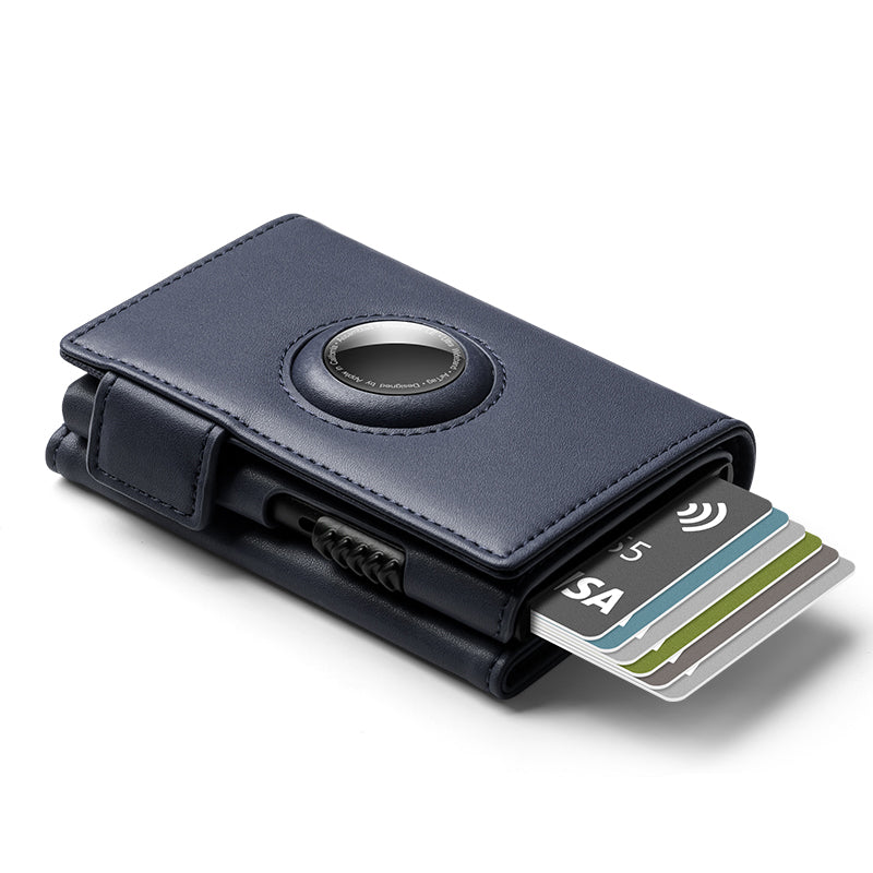 Portofel pentru Carduri SMART WALLET BUSINESS din Piele Naturală