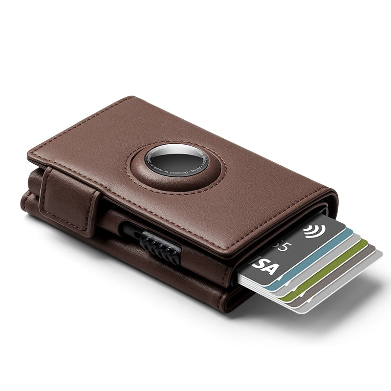 Portofel pentru Carduri SMART WALLET BUSINESS din Piele Naturală