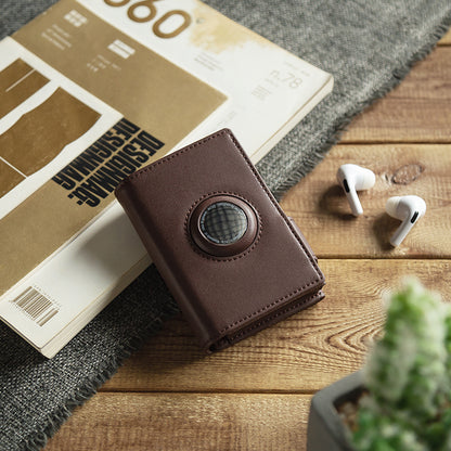 Portofel pentru Carduri SMART WALLET BUSINESS din Piele Naturală