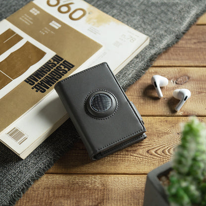 Portofel pentru Carduri SMART WALLET BUSINESS din Piele Naturală